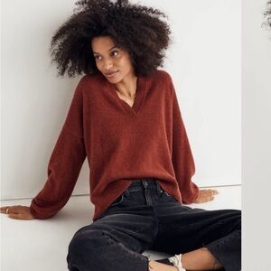 Madewell Wiltshire V-Neck Pullover